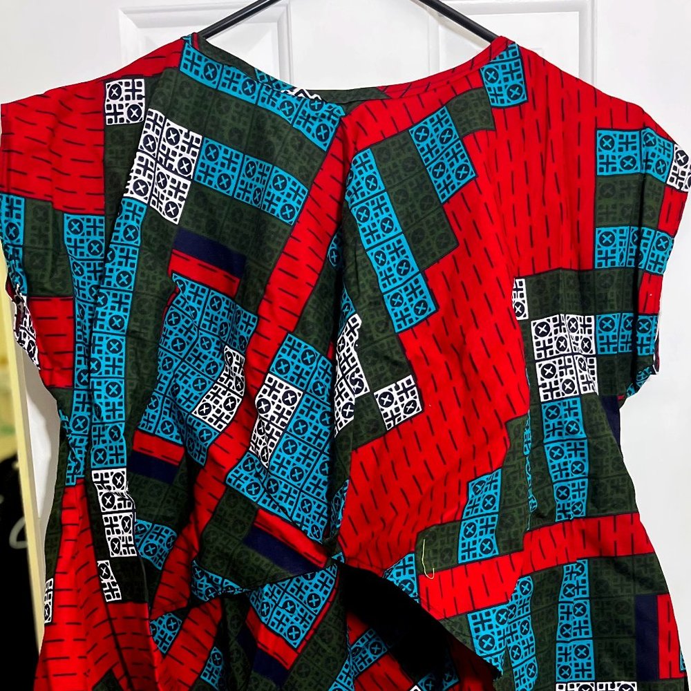 African hi low top